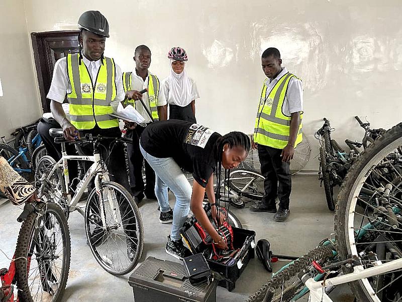 GTC Ikotun Attains 50-Bike Fleet First School in Our Pilot Programme
