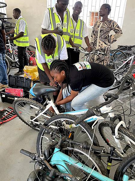 GTC Ikotun Attains 50-Bike Fleet First School in Our Pilot Programme