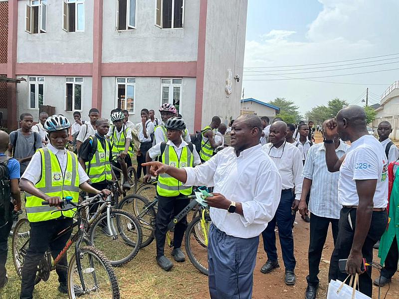 GTC Ikotun Attains 50-Bike Fleet First School in Our Pilot Programme