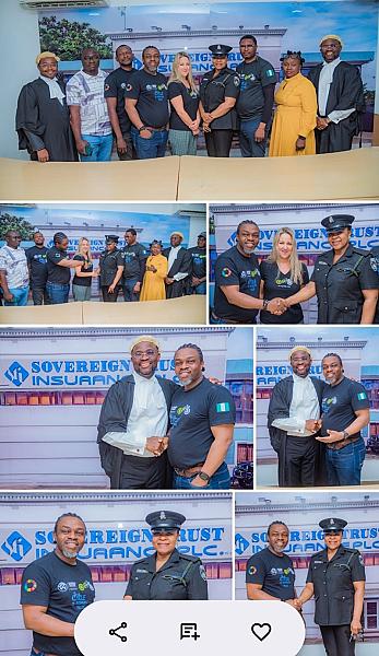 Corporate visit to sovereign Trust Insurance Plc